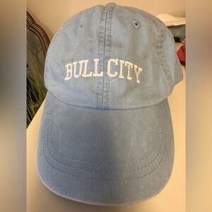 Bull City Blue Cap North Carolina Adams Cool Crown Blue